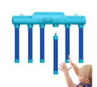 Reflex Challenge regolabile per allenamento | Gioco di riflessi con bacchette cadenti per destrezza, aula, abilità, feste, scuola, casa, scommesse