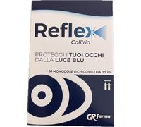 REFLEX Collirio 10 monodose da 0.5 ml - Proteggi I Tuoi Occhi Dalla Luce Blu