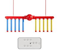 Reflex Drop Sticks - Ricaricabile tramite USB con comandi vocali | ABS ed EVA, modalità doppio giocatore e solista, coordinazione occhio-mano, per bambini, adulti e serate in famiglia