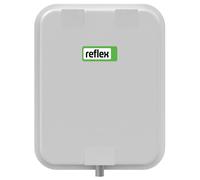 Reflex F 18, vaso di espansione a membrana a forma piatta, bianco, 3/1 bar, 2218