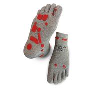 Reflex Heart - Calze Riflessogene Per La Riflessologia Plantare per il Cuore (L (40/42))