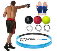 Reflexball - Fascia per la testa regolabile per giochi di reazione e allenamento