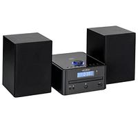 Reflexion HIF79FM, impianto stereo HiFi, 2 x 16 Watt, potenza musicale massima, CD/MP3, sintonizzatore PLL FM, Bluetooth, streaming, USB/MP3, allarme/orologio/sleeptimer, nero