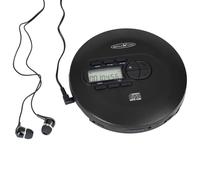 Reflexion Lettore CD/MP3 PCD520MF/BK Anti-Shock Batteria duratura Cuffie Nero