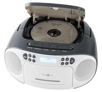 REFLEXION Radio CD DAB+/FM Con AUX, CD, Cassetta, USB - Grigio, RCR2260DAB/GR