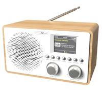 Reflexion Radio digitale DAB+ con Bluetooth 5.0, USB, AUX-In, FM, 40 W | HRA1824DAB+/W - Radio DAB+, Bluetooth 5.0, USB, AUX-In, FM e display a colori