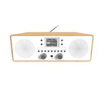 Reflexion Radio digitale DAB+ con CD, Bluetooth, USB, AUX-In, FM, bianco | HRA21DAB+/W - Radio DAB+ con CD, Bluetooth, USB, AUX-In, FM e display a colori