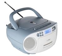 Reflexion RCR2260BL CD-Radio UKW AUX, CD, cassetta Blau- bianco