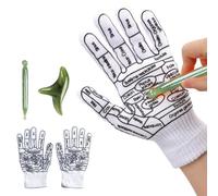 Reflexology Socks - Foot Massage | Reflexology Gloves | Point Massage Tool, Finger Foot Relief Remedy, Hand Massage For Foot Massage, Women's Soothing Soles Gloves, Massage Tool For Relaxation