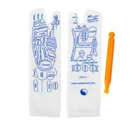 Reflexology Socks - Set di strumenti per massaggio ai piedi, calzini per riflessologia con strumento per massaggio ai punti, rimedio per il massaggio del piede, per donne e uomini