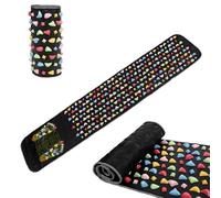 Reflexrelief Mat, Reflexology Mat, Foot Massage Mat, Feet Massager Acupoint Mat,Reflexology Acupressure Massager Mat,for Elderly and Long Sitting Office Workers (47x 13 inches)