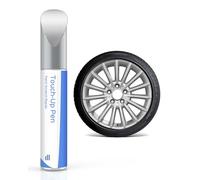 Reflexsilver - Vernice per ritocchi per ruote, compatibile con cerchioni BMW, riparazione fai da te dei danni al marciapiede con vernice codificata a colori