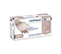 REFLEXX 51 GUANTI "S" IN LATTICE CON POLVERE GR.5,0 100PZ