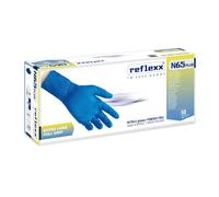 Guanti in nitrile monouso full grip Reflexx N65 Plus Extra lungo