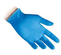 Reflexx N80B/M, guanti in nitrile, senza polvere, gr. 3,0 (M)