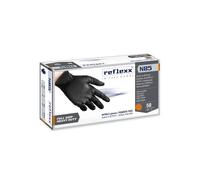 Guanti in nitrile monouso full grip Reflexx N85B senza polvere
