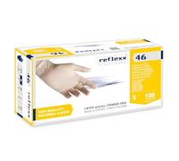 Reflexx R46/S Guanti in Lattice, Ambrato, 100 pezzi