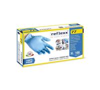 REFLEXX R77 Guanti nitrile uso alimentare SP - 3 gr - TG L - 1000 PZ 1DXU