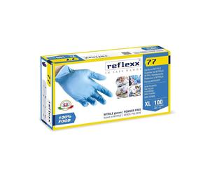 REFLEXX R77 Guanti nitrile uso alimentare SP - 3 gr - TG L - 1000 PZ 1DXU