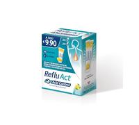 Reflu ACT Integratore Alimentare per il Benessere dello Stomaco, con Nopal, Gusto Menta Limone, Formula in Stick, Senza Glutine e Lattosio - 20 Stick da 15 ml