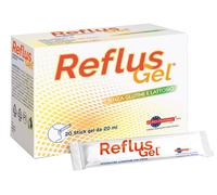 Euro-Pharma Integratore alimentare Reflus Gel – per acidità gastrica – 20 stick da 20 ml