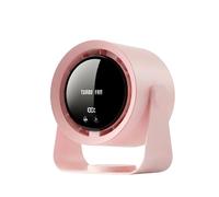 Refluxe Ventilatore da Tavolo Ricaricabile USB, Batteria 5400 mAh, Display LED, 100 Velocità Regolabile e Inclinazione Manuale 90°, Potente e Appendibile per Scrivania, Ufficio, Camera da Letto