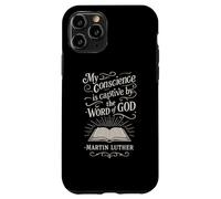 Reformed Theology Citazione Martin Lutero Bibbia Scrittura Design Custodia per iPhone 11 Pro