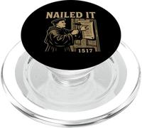 Reformed Theology inchiodato 1517 Martin Lutero Design PopSockets PopGrip per MagSafe