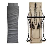 REFORMER PILATES MACCHINA FITNESS PARETE REGOLABILE LEGNO SPALLIERA SPRINGBOARD