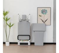 Reformer Pilates Pieghevole, Multifunzione, Portatile, per La Casa, per L'allenamento della Forza E Il Miglioramento della Forma Fisica., A