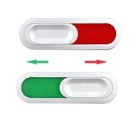 REFORUNG Cartello Privacy Non Disturbare Scorrevole Autoadesivo 17,8x5 cm - Indicatore di Porta per Conferenze, Bagno, Hotel, Toilette