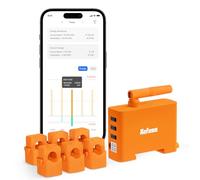 Refoss EM06P - Misuratore di corrente a 6 canali WLAN, 3 fasi, contatore intelligente per centrali elettriche, fotovoltaico, pompa di calore, stazione di ricarica EV, con API aperta, MQTT, interfaccia