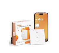 Refoss Interruttore per Tapparelle WiFi con Apple HomeKit, Timer per Tapparelle, Interruttore per Tende con Controllo Percentuale, con Retroilluminazione, Compatibili con Siri, Alexa, Google
