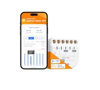 Refoss Interruttore relè WiFi e Bluetooth, con misurazione della corrente, 16 A, interruttore della luce intelligente, compatibile con Home Assistant, Alexa e Google Home, supporta l'integrazione API