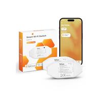 Refoss L'interruttore WiFi Funziona con Apple HomeKit, Interruttore Intelligente Universale per Siri, Alexa, Google Home, Telecomando, Controllo Vocale, 2500 W, 2 Pezzo