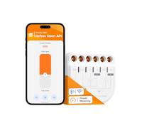 Refoss R21 Interruttore WiFi Intelligente, Relè a 2 Canali 16A per Controllo Tapparelle e Luci, con Monitoraggio Energia e API Locale, Compatibile con Home Assistant, Alexa e Google, 1 pezzo