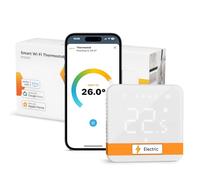 Refoss Termostato Intelligente per Riscaldamento a Pavimento Elettrico Compatibile con HomeKit, Siri, Alexa e Google Home, Termostato WiFi Supporto per Riscaldamento Intelligente in Remoto