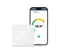Refoss Termostato WiFi Digitale Touchscreen Programmabile Intelligente Termostato Caldaia Crono Termostato da Parete Compatibile con Apple HomeKit Alexa Google Assistant 3A 2,4GHz