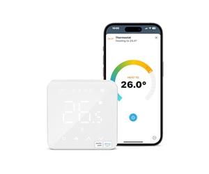 Refoss Termostato WiFi Digitale Touchscreen Programmabile Intelligente Termostato Caldaia Crono Termostato da Parete Compatibile con Apple HomeKit Alexa Google Assistant 3A 2,4GHz