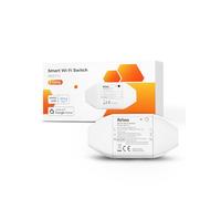 Refoss WiFi Switch Interruttore WiFi Universale Intelligente con Telecomando, Controllo Vocale, Interruttore Intelligente Funziona con Alexa, Google Home, 2500 W, 1 pezzo