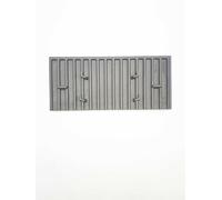 REFRATTARIO GHISA PARTE ALTA FOCOLARE STUFA NORDICA 1130272 misure 39,5x17,3