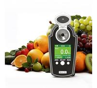 Refrattometro Digitale Brix ad Alta precisione per Il Test del Contenuto zuccherino della Frutta, misuratore Portatile per Miele con compensazione Automatica della Temperatura (ATC) per Bevande, Car