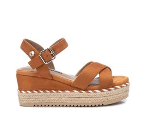 REFRESH 170587, Sandali con zeppa Donna, Cammello, 40 EU, cammello, 40 EU