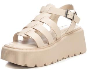 REFRESH 171862, Sandali Donna, Beige, 41 EU