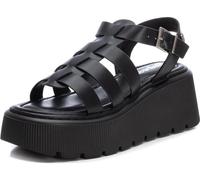 REFRESH Sandali 171862 Nero - Altezza Plateau 6 cm