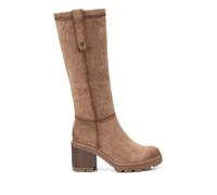 REFRESH 172123, Stivali ad Altezza Ginocchio Donna, Taupe, 37 EU