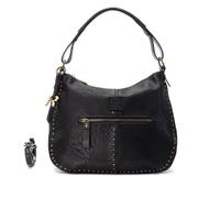 REFRESH 183314, Borsa a Tracolla Donna, Nero, M