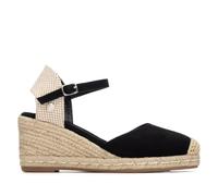 REFRESH - Espadrillas Donna Nero - Scarpe comode e versatili - Moda casual - Modello 17521209 (Misurare 38)