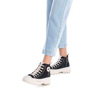 REFRESH MODELLO CONVERSE SCARPE DONNA 172563 TELA PLATFORM NERO DAL 35 AL 40