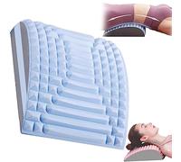 Refresh - Neck & Back Stretcher, Refresh - Nacken- und Rückenstrecker, Acemend Back Stretcher, Sciatica Pain Relief Devices, Back Stretcher for Lower Back Pain Relief, Neck Massage Tool (Blue)